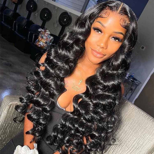 180% Density HD Lace Natural Color Wig